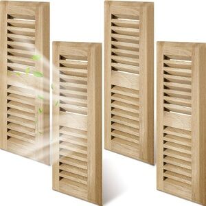 Red Oak 4X10 Heat Registers (Pack of 4) 4X10 -Unfinished, walkable